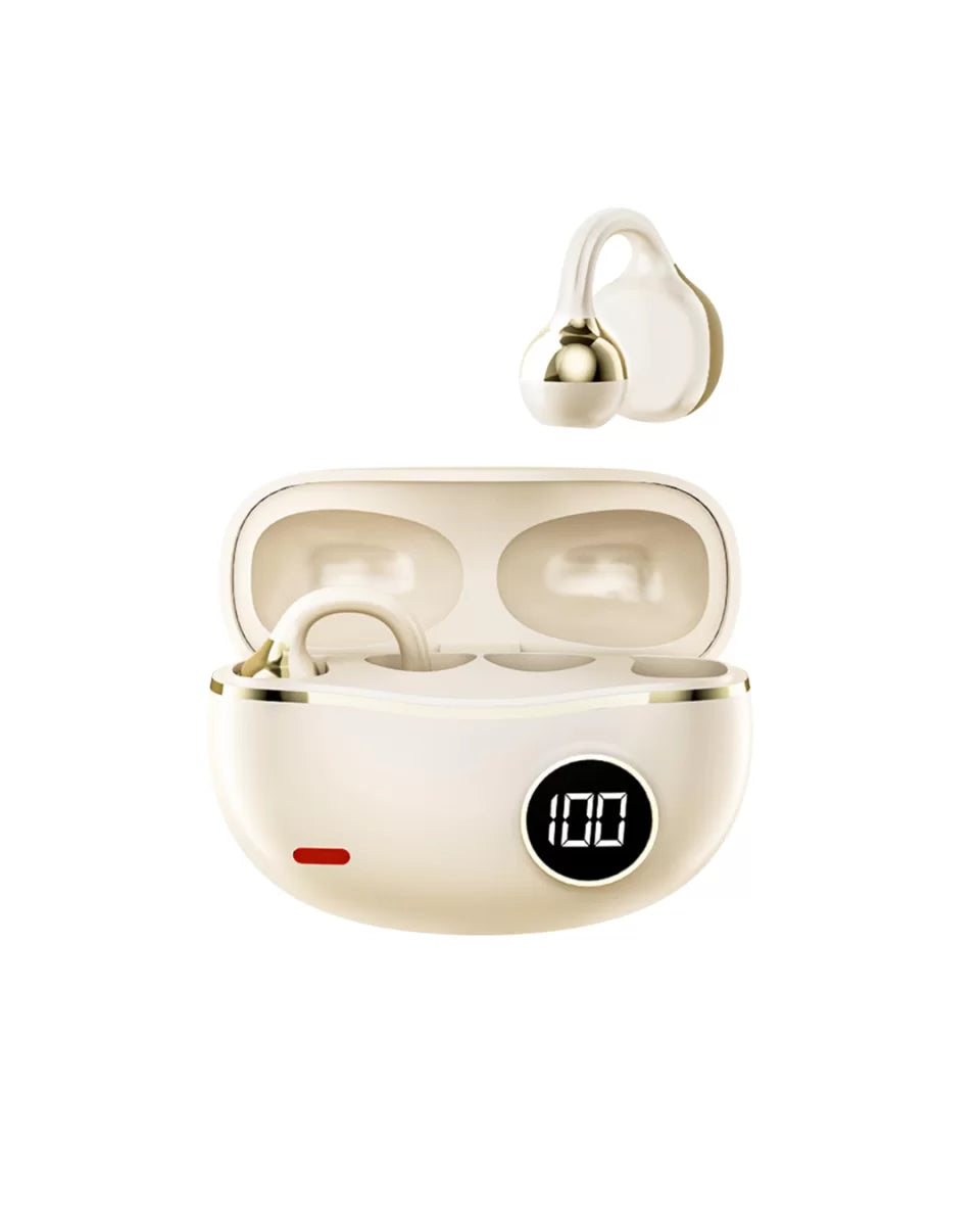 Handsfree Kablosuz Bluetooth Kulaklık Kristal Net Ses 2 Kurdele Küpe Hediyeli