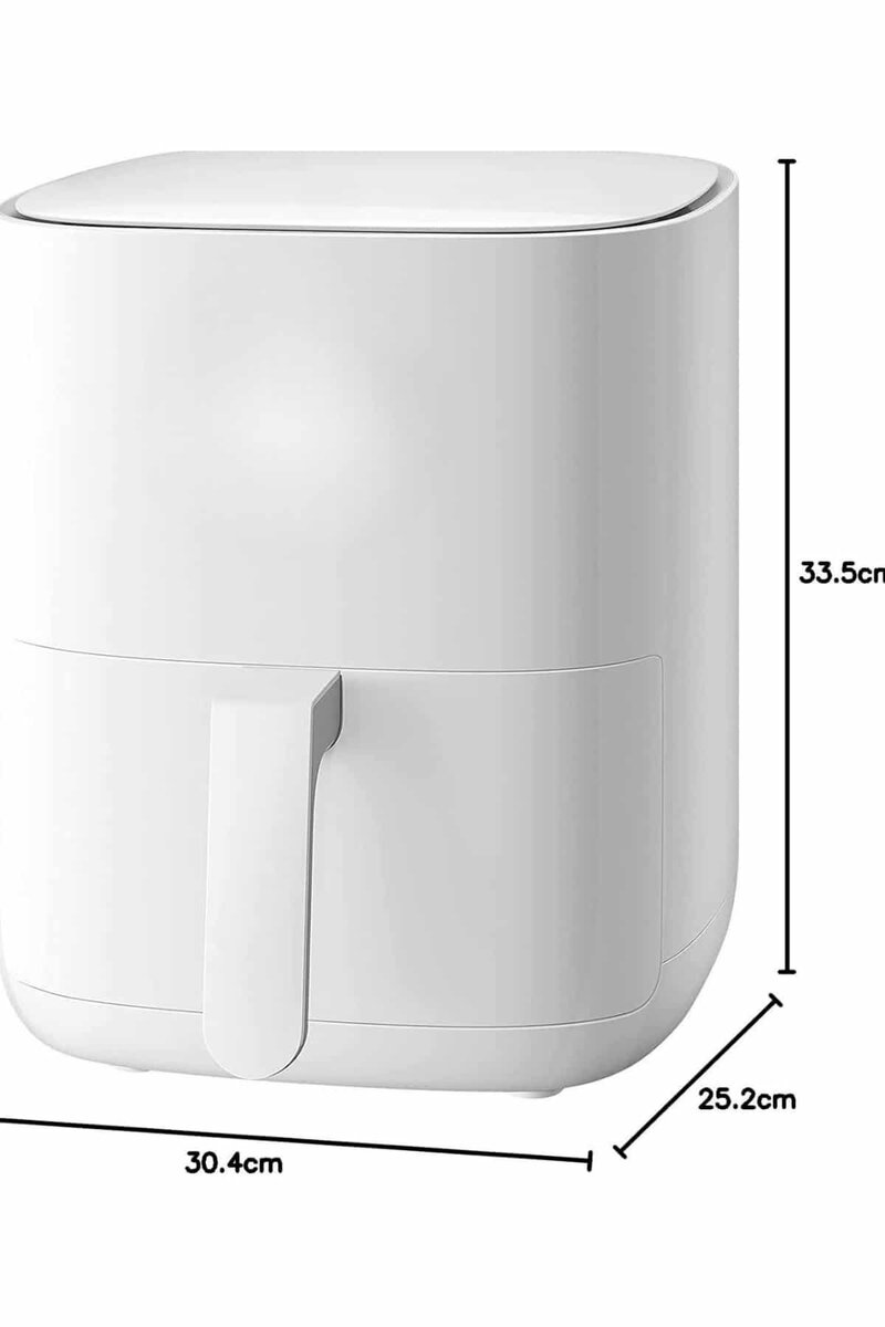 4L Airfryer Hazneli Hava Fritözü Yağsız Fritöz Taşınabilir Fırın İşlevi Gören Pratik