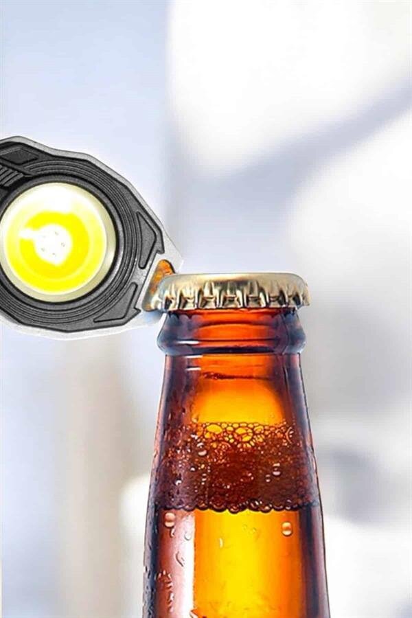 El Feneri Acil Işık Seti Tornavida Düdük Kapak Açma Kamp Lambası