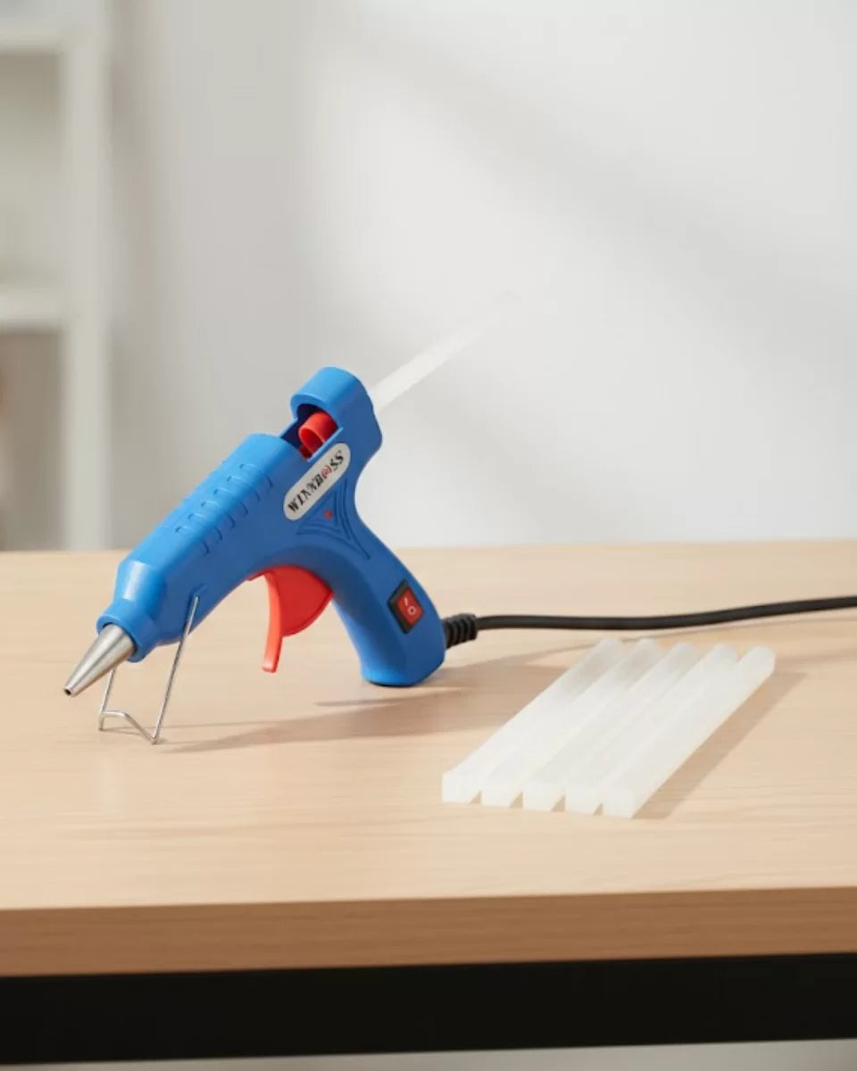 Pratik Kullanımlı 20W Silikon Tabancası 7.5 mm Silikon Uyumlu 5 Adet Hediye Silikon