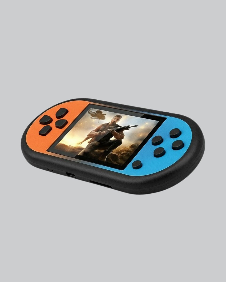 520 Oyunlu Mini Oyun Konsolu HD LCD Ekranlı