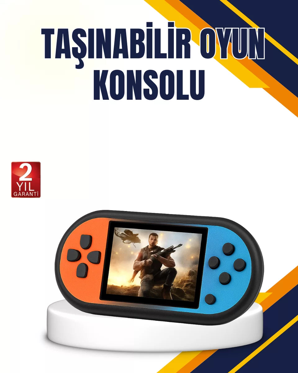 520in1 Retro El Konsolu Çocuk ve Yetişkin Uyumlu HD Görüntülü