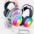 Type-C Hızlı Şarjlı ve RGB Işıklı Bluetooth 5.3 Oyuncu Kulaklığı - Mikrofonlu, 40mm Sürücü, IPX4 Suya Dayanıklı
