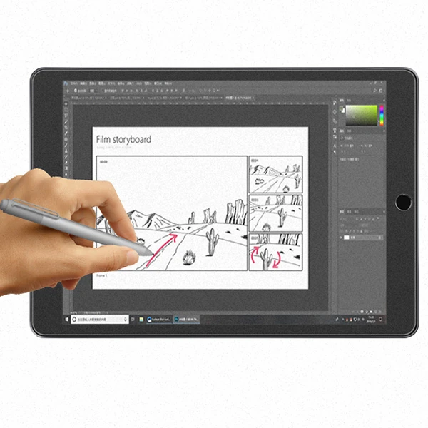 ALLY iPad 10.2 Paper Like Film Darbe Emici Pet Ekran Koruyucu (2021-2020-2019)