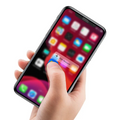 Baseus İPhone 11 Pro/ XS/X 023mm Anti Spy Çerçeveli Tempered Cam Ekran Koruyucu