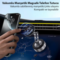 ALLY X91 Manyetik Vakumlu Araç Telefon Tutucu Ayna-Cam-Araba Magsafe Araç Tutucu
