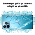 Ally iPhone 12 Pro 6.1inç Kılıf Kamera Korumalı Ultra İnce Şeffaf Silikon Kılıf