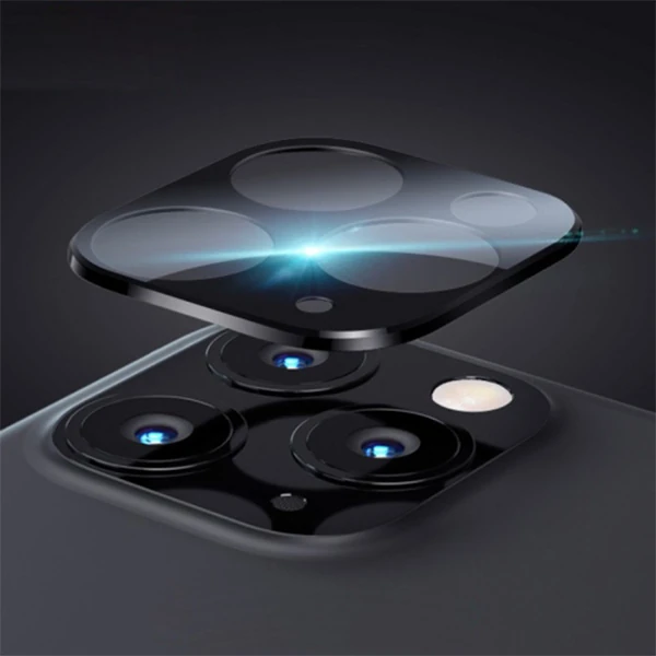 Usams US-BH575 iPhone 11 Pro Tempered Cam Kamera Koruyucu