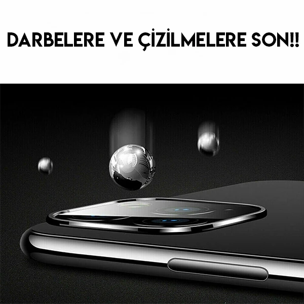 Usams US-BH575 iPhone 11 Pro Tempered Cam Kamera Koruyucu