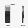 ALLY Type-c Usb C Micro TF Kart Okuyucu - Telefon Tablet Pc-Laptop Bellek Kart Okuyucu
