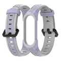 Mijobs Xiaomi Mi Band 5-4 Çift Renk Kayış Kordon
