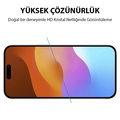 Ally iPhone 15 Plus Full Glue Tempered Kırılmaz Cam Ekran Koruyucu