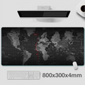 ALLY Dünya Desenli RGB Led Işıklı Oyuncu Mouse Pad 300*800*4MM
