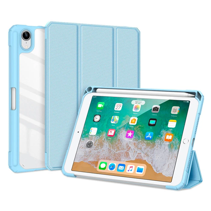 DUX DUCIS iPad Mini 6 (2021) ve Mini 7 (2024) Kılıf Kalem Yerli Toby Series Kılıf