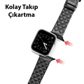 Dux Ducis Apple Watch 42/44/45MM için Enland Serisi Premium Deri Kayış Kordon