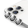 ALLY İPhone 13 Pro -13 Pro Max 3D Metal Çerçeveli Kamera Lens Koruyucu