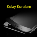 iPhone SE3-SE2 İPhone 8-7 3D Full Privacy Gizlilik Kırılmaz Cam Ekran Koruyucu