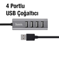 HOCO HB1 80cm Kablolu 4 Portlu USB Çoğaltıcı HUB Adaptör