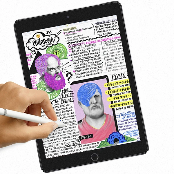 ALLY İPad 9.7 İnch Paper Like Film Darbe Emici Pet Ekran Koruyucu iPad 5/6/7/8