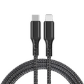 ALLY 1mt 27W Type-C To iPhone Lightning Süper Hızlı Data ve Şarj Kablosu Akım ve Isı Korumalı Halat