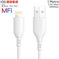 KUULAA 1M MFI Sertifikalı İPhone Usb Şarj kablosu