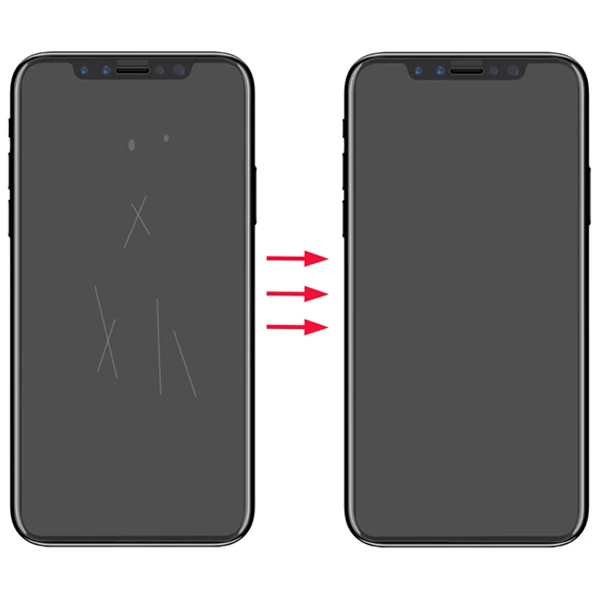 GOR İPhone 11 Pro Max 6.7 HD Ekran Koruyucu Jelatin 5 Adet Set