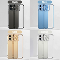 ALLY Fashion Series iPhone 12 Mini 5.4inç Kılıf Renkli Kenar Lazer Çerçeveli Silikon Kılıf