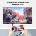 ALLY İPhone 15 Type-c to Type-c + HDMI Çevirici Kablo Dijital AV Adaptörü