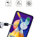 ALLY SM Galaxy M11 Full Glue Tempered Cam Ekran Koruyucu