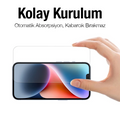 ALLY iPhone 14 6.1inç Tempered Kırılmaz Cam Ekran Koruyucu