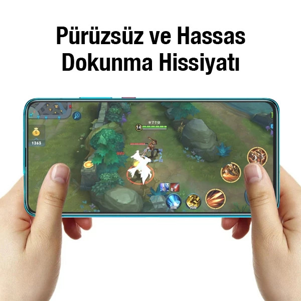ALLY iPhone 14 6.1inç Tempered Kırılmaz Cam Ekran Koruyucu