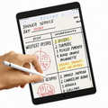 ALLY İPad Pro/Air 310.5 İnch Paper Like Film Darbe Emici Pet Ekran Koruyucu