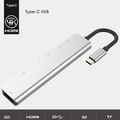 Ally Usb (Type-C to 7in1 Hdtv 2XUSB+PD) SD&TF Okuyucu Hub Adaptör Çoklayıcı