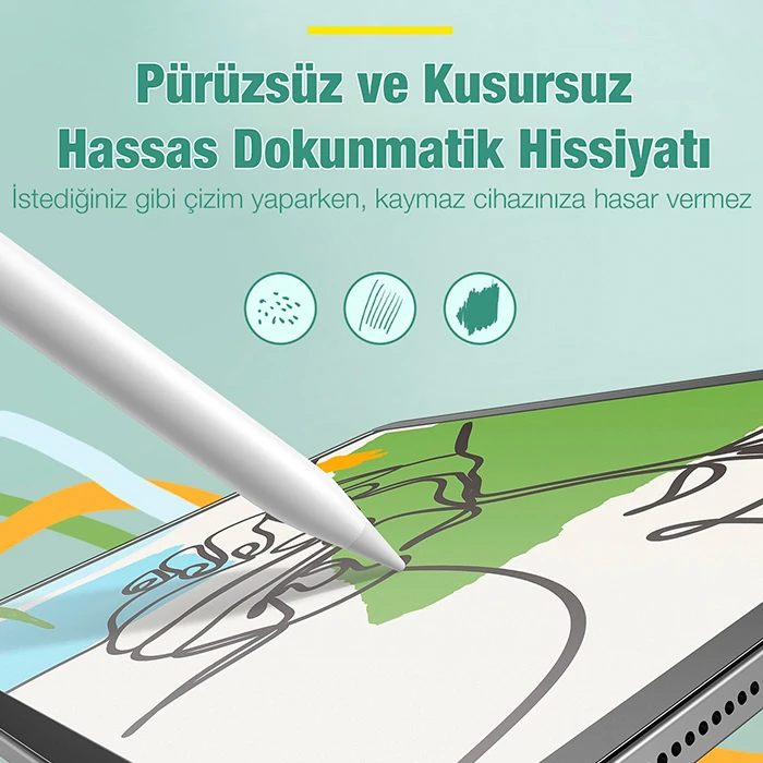 Baseus iPad 9.7inç Manyetik Kenarlı Mıknatıslı Ekran Koruyucu iPad 9.7 2018 / 2017 / Pro 9.7 / Air