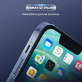 ALLY iPhone 15 Hidrojel Hayalet Yan Alt Üst Kaplama Koruyucu Film