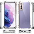 SM Galaxy S21 - S30 Anti-Drop Shockproof Darbe Emici Silikon Kılıf