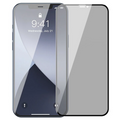 Baseus İPhone 12 mini Ekran Koruyucu 023mm Anti Spy Çerçeveli Tempered Cam Ekran Koruyucu 2 Adet Se