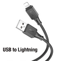 HOCO X101 USB to iPhone Lightning 2.4A Hızlı Şarj ve Data Kablosu