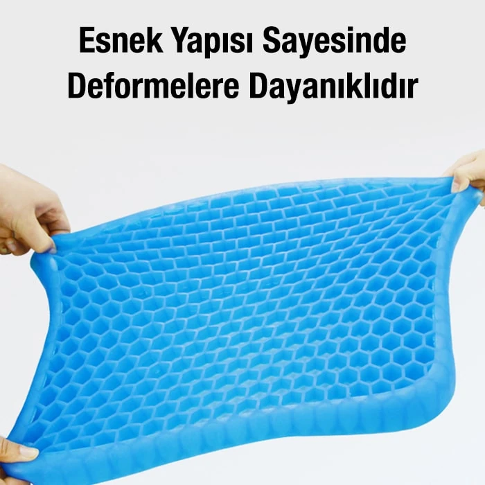 Ally Nefes Alabilen Kaymaz Yumuşak Ev Ofis ve Araba Koltuk Minderi