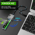 ALLY M.2 Sata USB 3.0 Gen1 SSD Harddisk Kutusu M.2 NGFF- JMS578