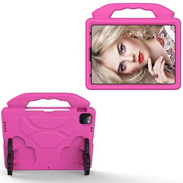 Ally İPAD PRO 11 (2021-2020-2018) Air 4. Nesil 10.9 Kılıf Eva Çocuk Shockproof Standlı Taşınabilir
