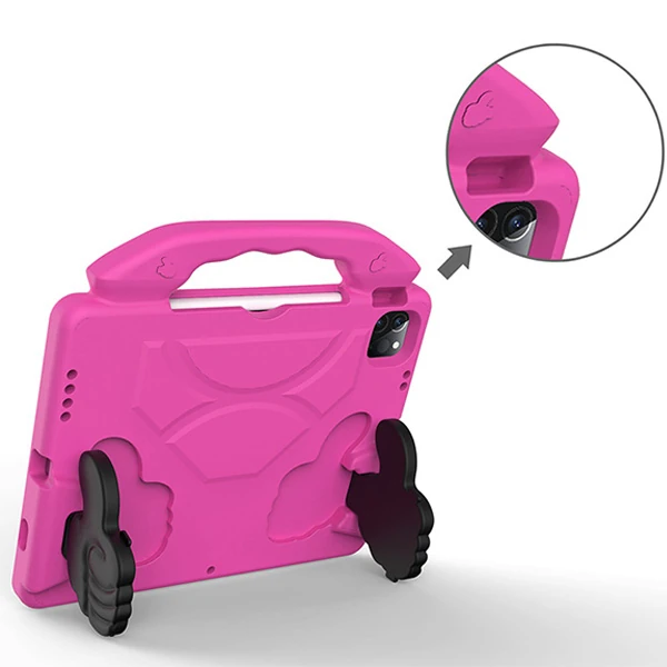 Ally İPAD PRO 11 (2021-2020-2018) Air 4. Nesil 10.9 Kılıf Eva Çocuk Shockproof Standlı Taşınabilir