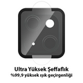 ALLY İPhone 14 Tempered Glass Cam Kamera Koruyucu