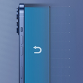 Baseus İPhone 12/12 Pro 6.1 Ekran Koruyucu 0.3MM Full Anti Blue Light Tempered Cam Ekran Koruyucu 2A