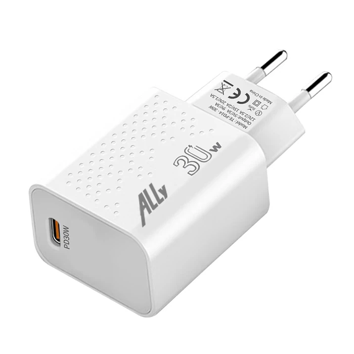 Ally TE-PD14 30W Type-C- USB C Hızlı Şarj Adaptörü
