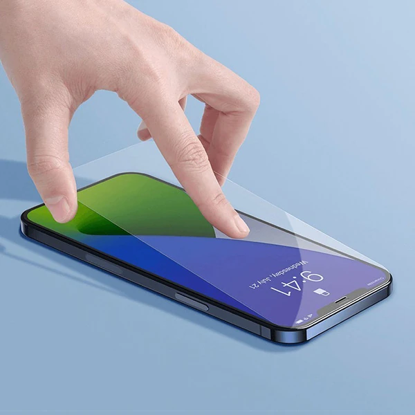 Baseus İPhone 12 Pro Max 6.7 0.3mm Ful Tempered Cam Ekran Koruyucu 2 Adet Set