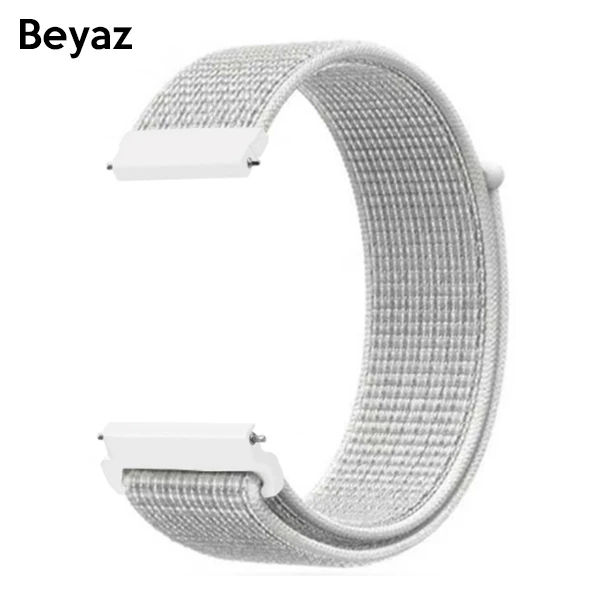 22MM Gear S3 Watch 4 -Gt2 GT2E 46MM Kayış Kordon Lylon Loop