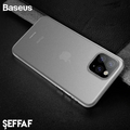 Baseus Wing Case İPhone 11 Pro 5.8 Ultra İnce Lux Mat Şeffaf Kılıf