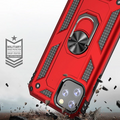 Ally iPhone 11 Pro Max 6.5inch Yüzüklü Kılıf Armor Shockproof Ring kılıf