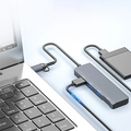 ALLY ADS-309D 4 Portlu USB+Type-C USB 3.0 Çoklayıcı Data HUB Adaptör